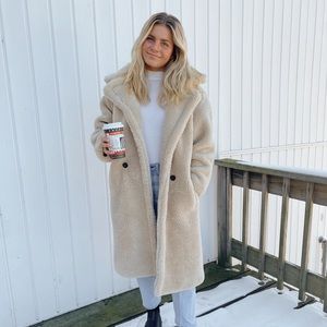 Nasty Gal Teddy Coat